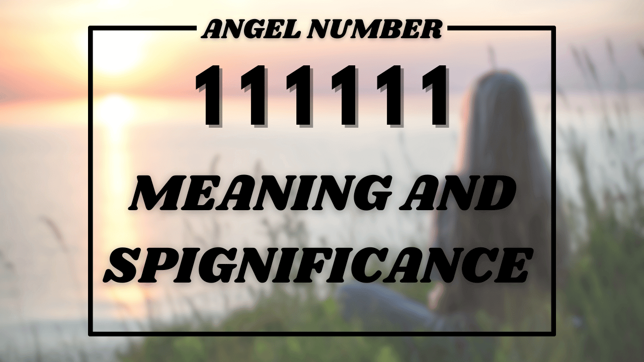 Angel Number 111111