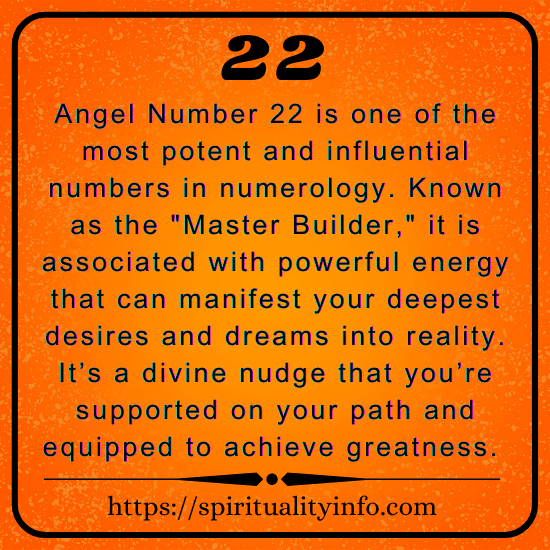 22 Angel Number