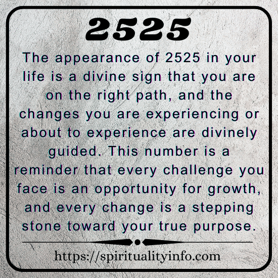 2525 Angel Number