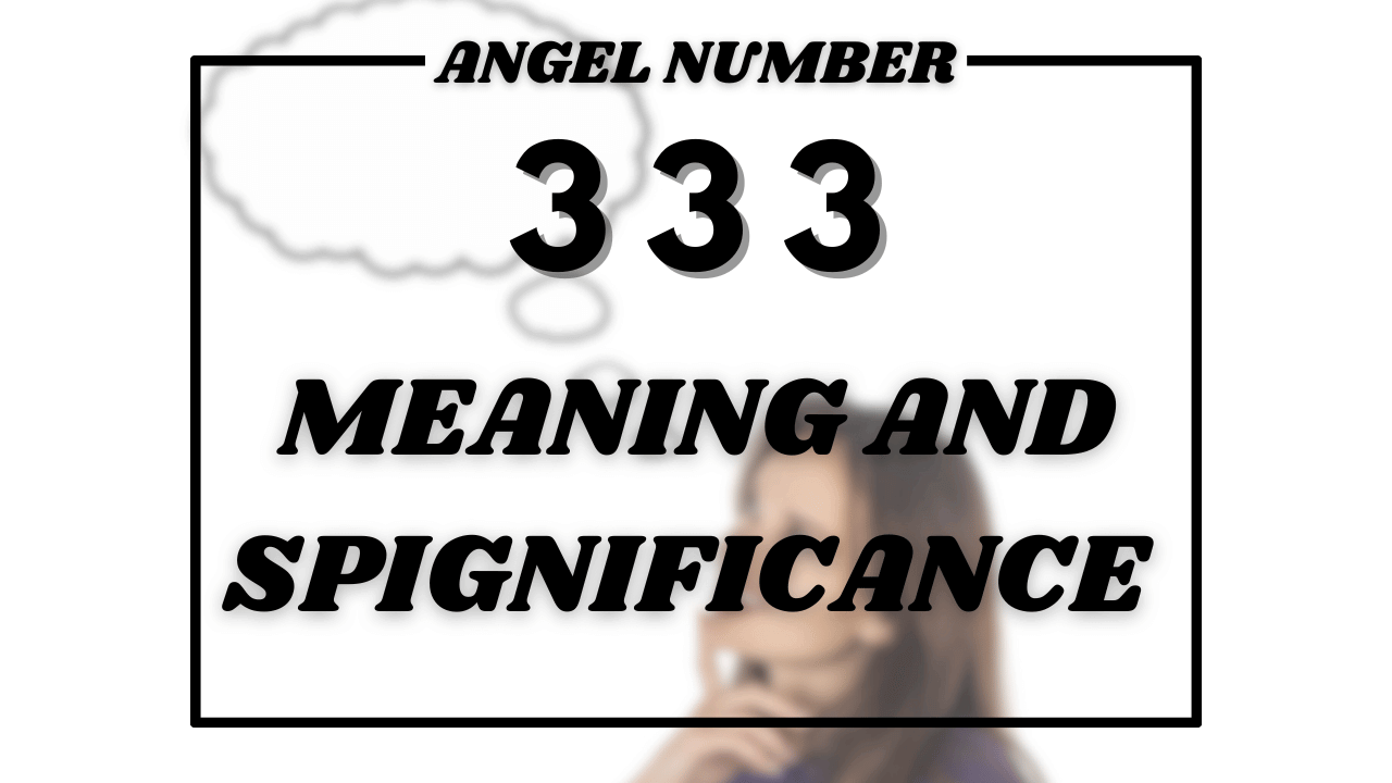 Angel Number 333