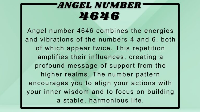 4646 Angel Number