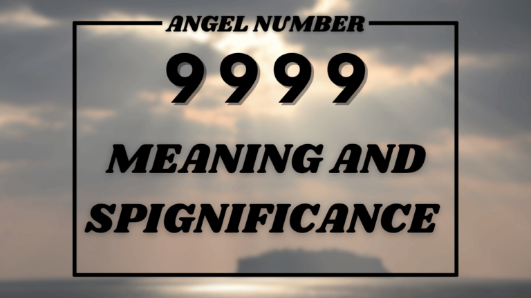 Angel Number 9999