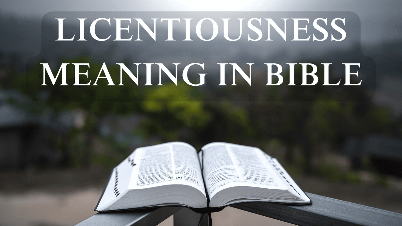 Licentiousness MEANING IN BIBLE