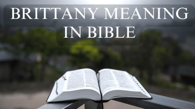 Brittany Meaning in BIBLE