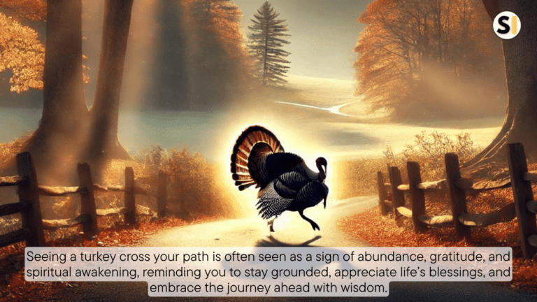 Turkey Crossing Your Path