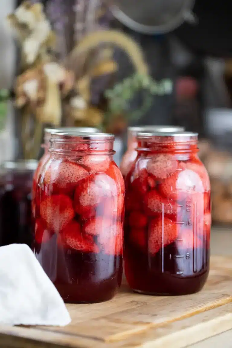 Canning Whole Strawberries Recipe