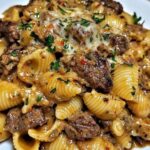Creamy Parmesan Shells