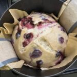 Lemon Blueberry Cream Cheese Sourdough