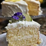 Sourdough Discard Lemon Cake Recipe