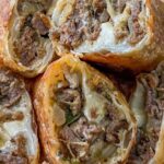 Philly Cheesesteak Egg Rolls