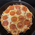 Sourdough discard pizza