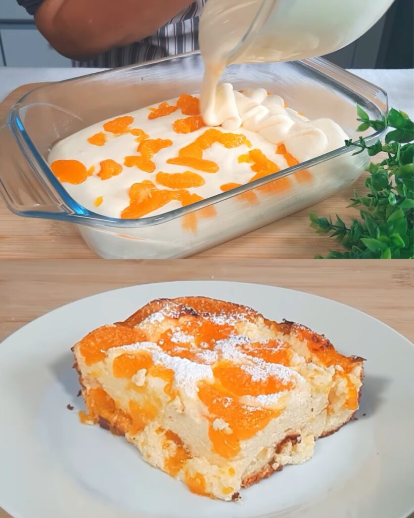 Fruity Quark Casserole with Tangerines