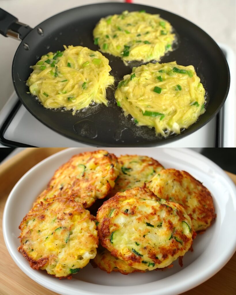 Easy Zucchini Potato Fritters