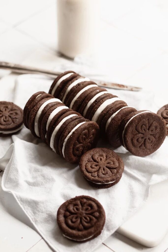Gluten Free Homemade Healthy OREOs