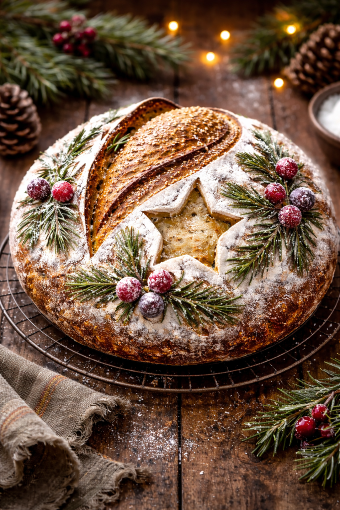 Christmas Star Sourdough