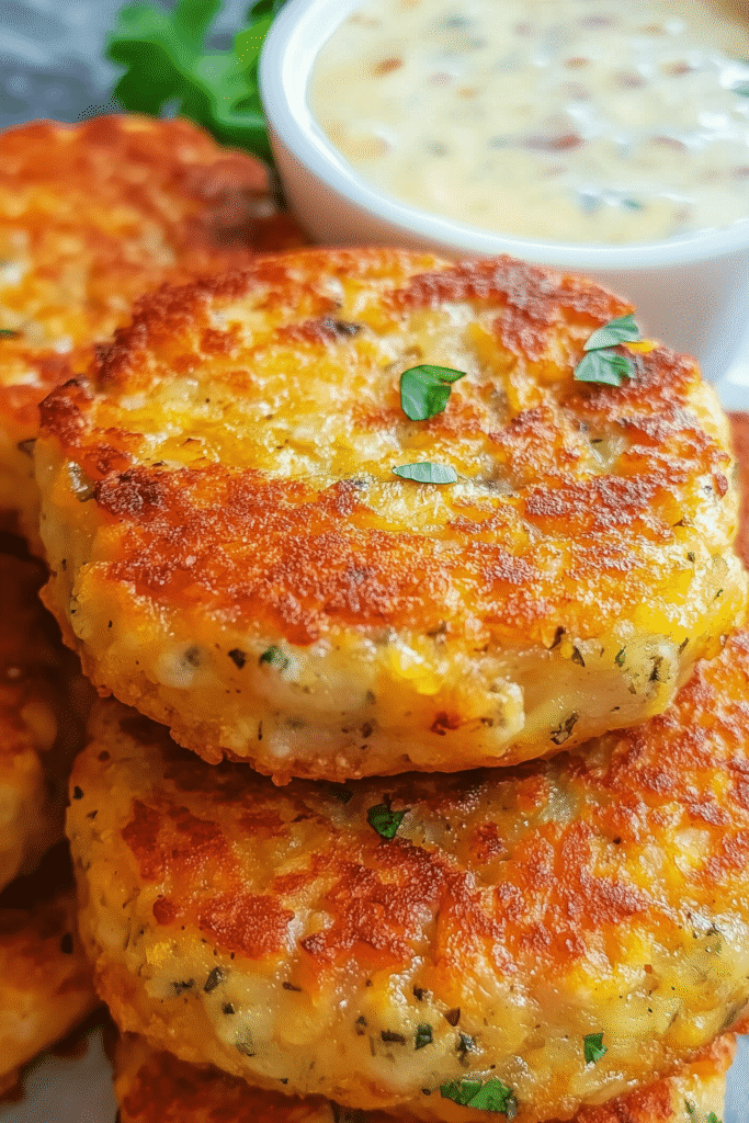 The Crispy Salmon Fritter