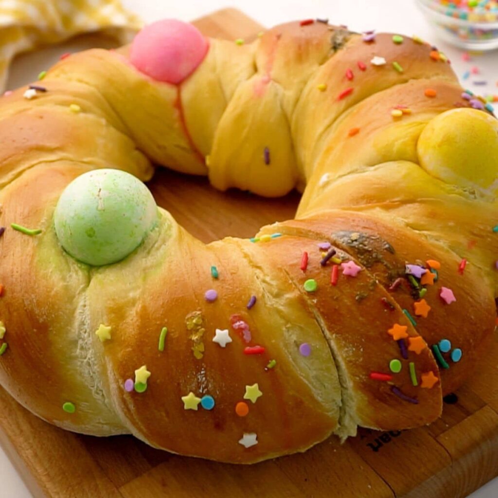 Sourdough Italian Easter Bread