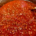 Homemade Meat Sauce Recipe