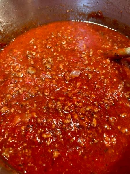 Homemade Meat Sauce Recipe