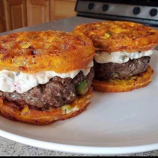 Cheesy Beef Burger Recipe