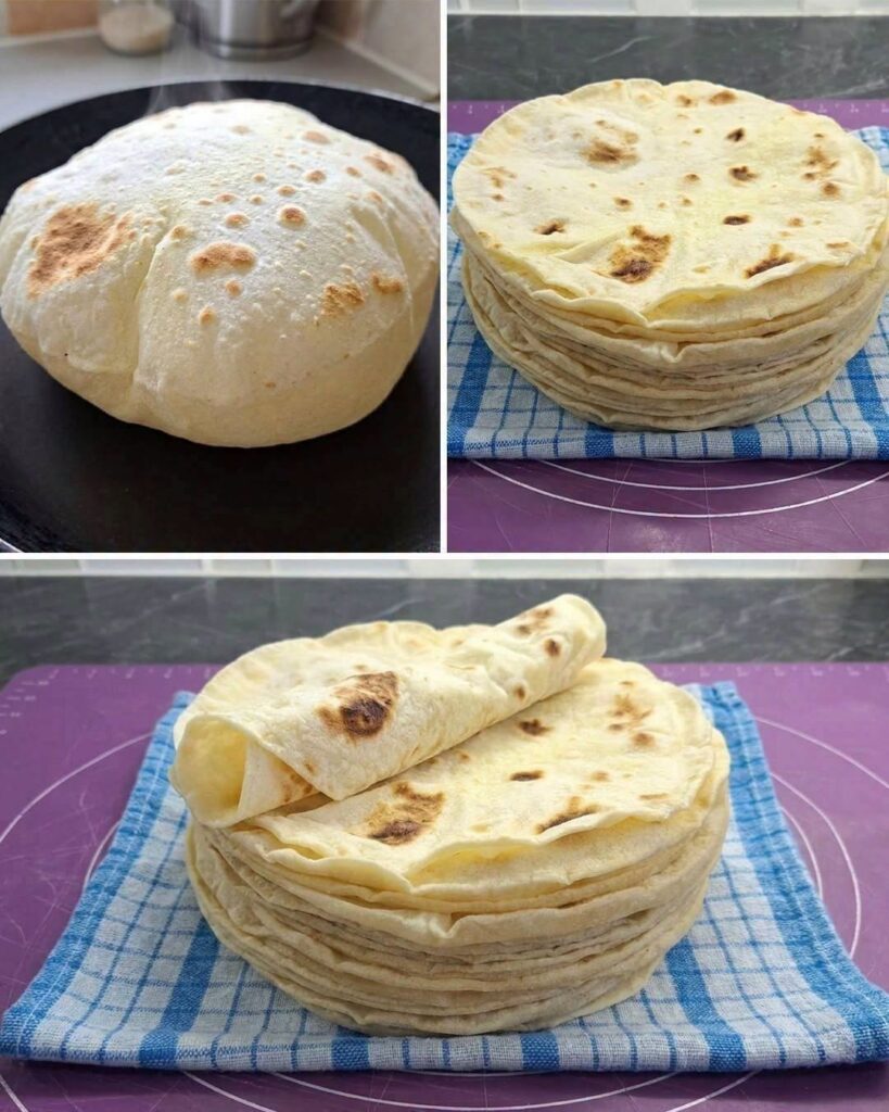 Homemade Soft Tortillas Recipe