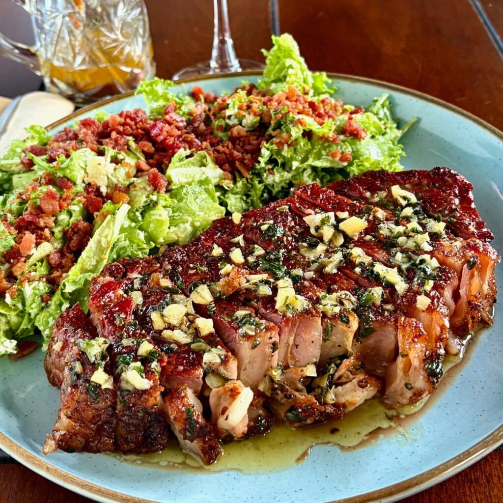 Garlic Grilled Pork Chops Recipe