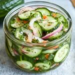 Fresh Cucumber Salad Recipe – Crisp, Tangy, and Refreshing