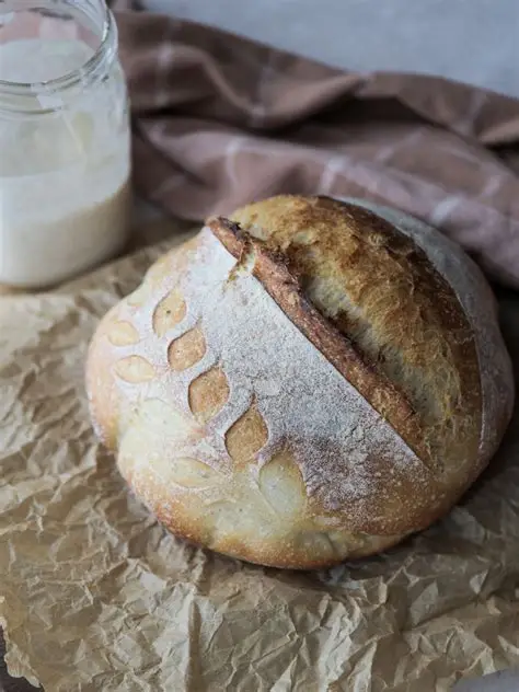 Homemade Rustic Sourdough Bread