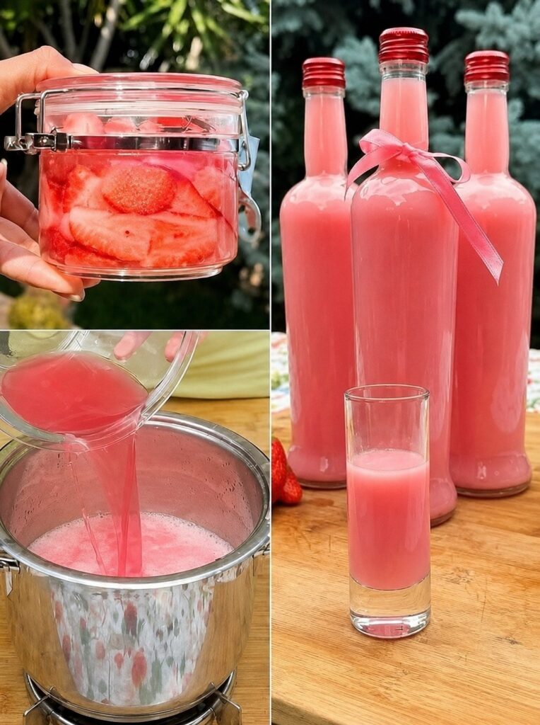 Homemade Strawberry Drink Recipe