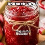 Homemade Rhubarb Jam Recipe