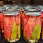 Pickled Watermelon with Garlic, Dill & Peppers 🍉🌶️Recipe