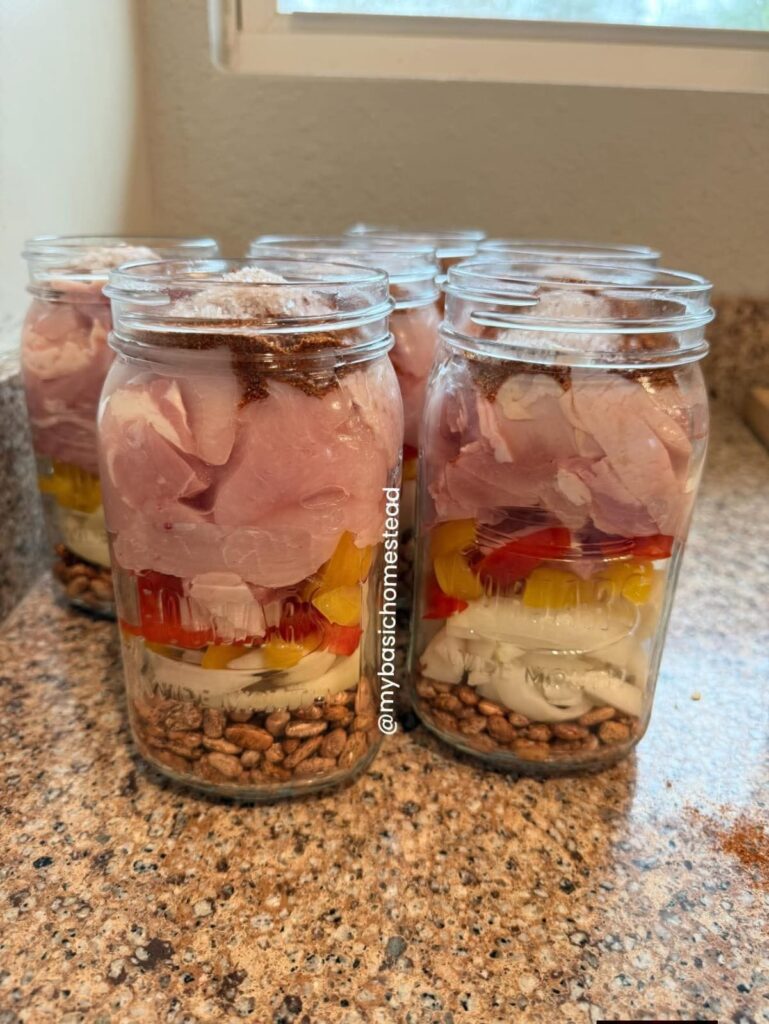 Homemade Chicken Fajitas in a Jar ๐ฎ๐