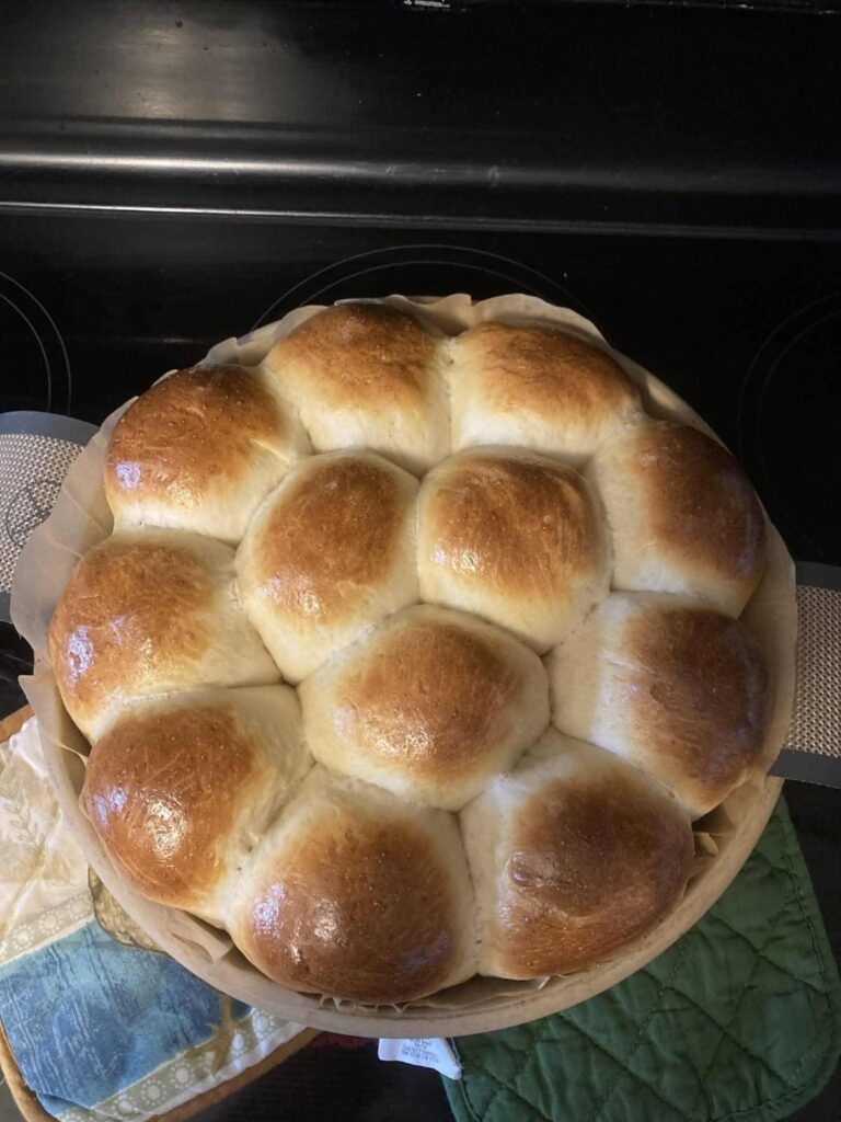 Honey Butter Sourdough Discard Rolls Recipe