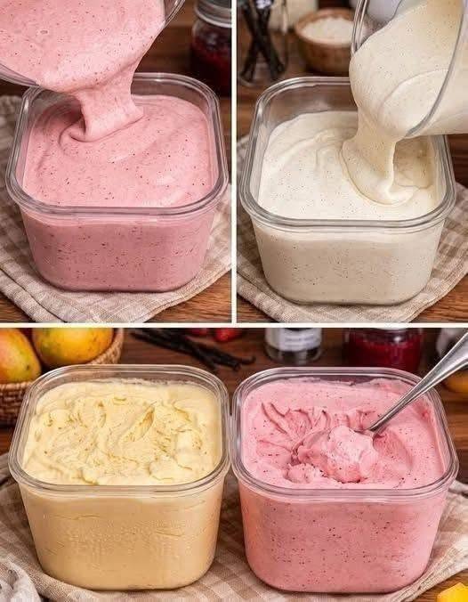 Homemade Low-Carb Ice Cream – 4 Delicious Flavors Recipe