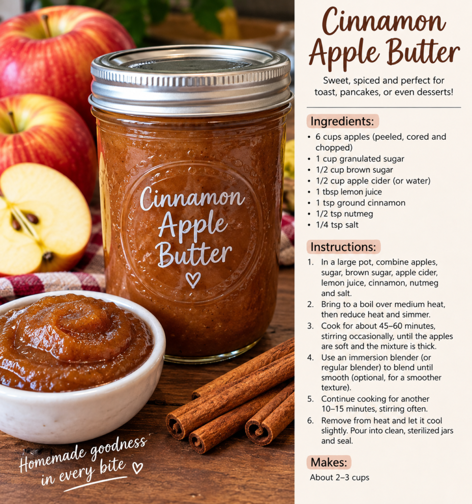 Cozy Cinnamon Apple Butter Recipe