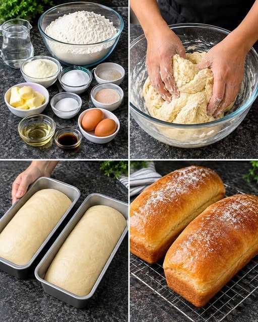 Soft Homemade Milk Bread Loaf
