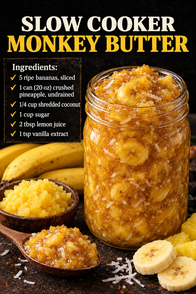 Slow Cooker Monkey Butter